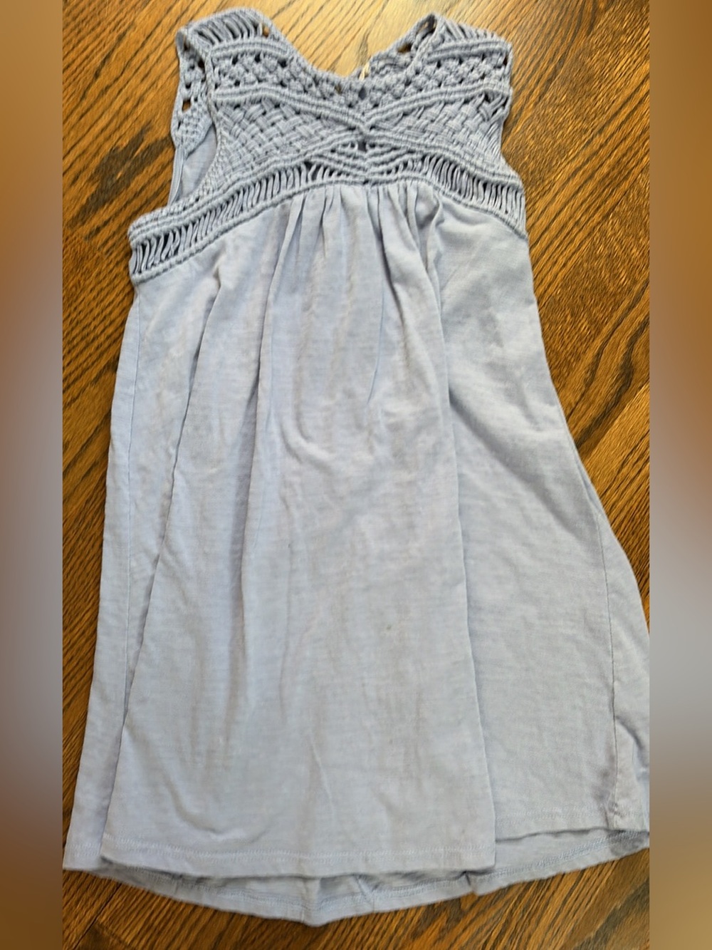 Light purple Crochet-Detail Sundress